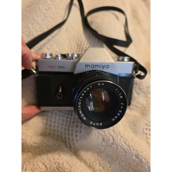 Mamiya MSX 1000 35mm Film SLR Camera Mamiya Sekor SX 1:1.8 f=55mm Read - Picture 1 of 7